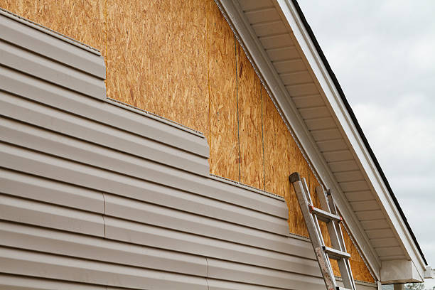 Professional Siding Repair technician working in Gilbert, MN